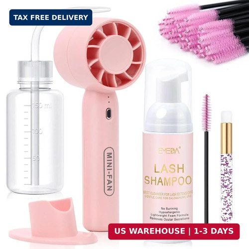 Lash shampoo kit - lash, oz