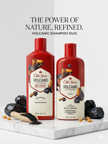 Old spice volcano charcoal - spice,